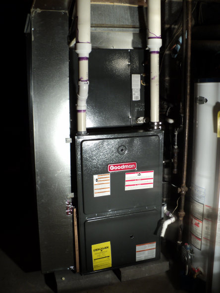 We install and service Goodman High Efficiency Gas Furnace with Air Conditioning in Northern New Jersey.